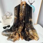 Organza Scarf #050 - Wholesale Silk Scarf Supplier