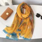Organza Scarf #051 - Wholesale Silk Scarf Supplier