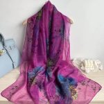 Organza Scarf #054 - Wholesale Silk Scarf Supplier