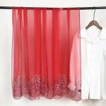 Organza Scarf #057 - Wholesale Silk Scarf Supplier