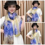 Organza Scarf #063 - Wholesale Silk Scarf Supplier