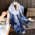 Organza Scarf #068 - Wholesale Silk Scarf Supplier