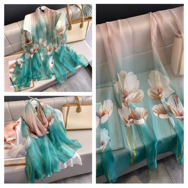 Organza Scarf #074