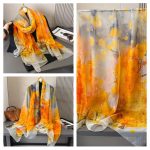 Organza Scarf #079 - Wholesale Silk Scarf Supplier