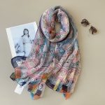 Organza Scarf #082 - Wholesale Silk Scarf Supplier