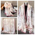 Organza Scarf #085 - Wholesale Silk Scarf Supplier