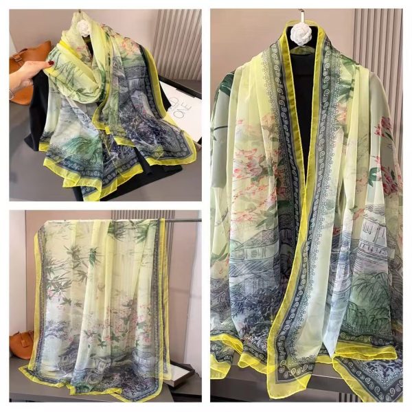 Organza Scarf #093
