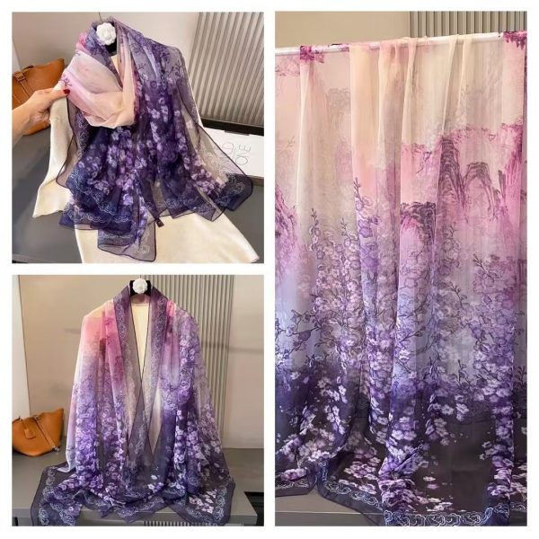 Organza Scarf #094