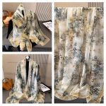 Organza Scarf #096 - Wholesale Silk Scarf Supplier