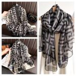 Organza Scarf #098 - Wholesale Silk Scarf Supplier