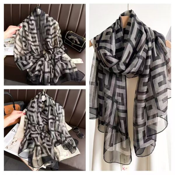 Organza Scarf #098