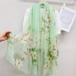 Organza Scarf #101 - Wholesale Silk Scarf Supplier