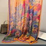 Organza Scarf #113 - Wholesale Silk Scarf Supplier