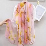 Organza Scarf #116 - Wholesale Silk Scarf Supplier
