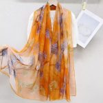 Organza Scarf #117 - Wholesale Silk Scarf Supplier