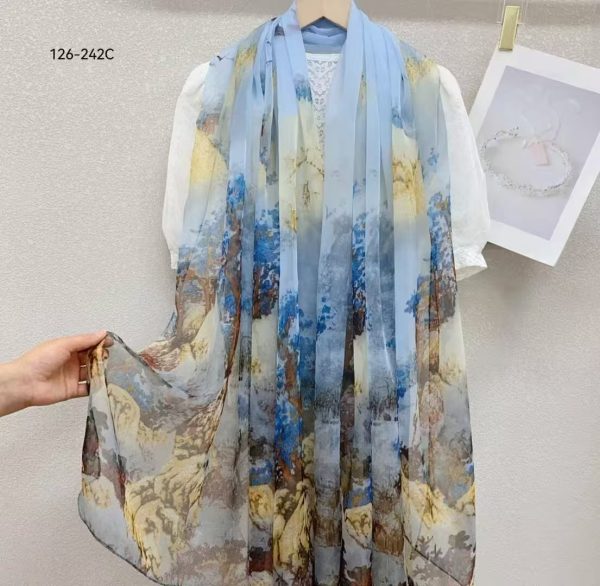 Organza Scarf #125