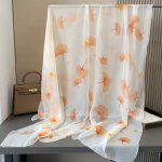 Organza Scarf #129 - Wholesale Silk Scarf Supplier