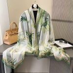 Organza Scarf - Bamboo - Wholesale Silk Scarf Supplier