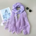 Organza Scarf - Drooping Willow - Wholesale Silk Scarf Supplier