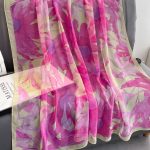 Organza Scarf - Pink Lady - Wholesale Silk Scarf Supplier