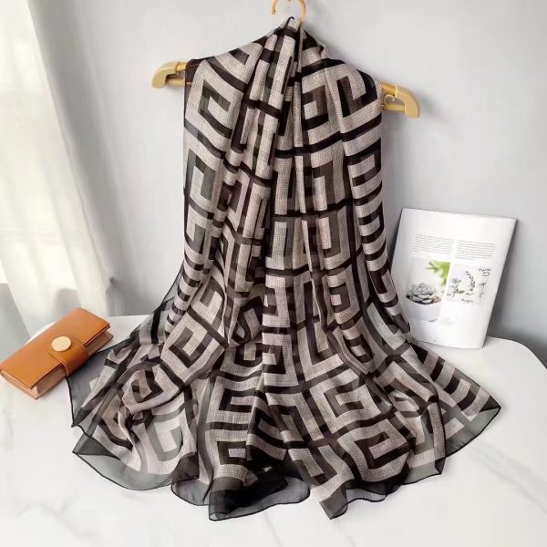 Organza Scarf #055