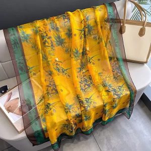 Organza Scarf - Bamboo for Safety