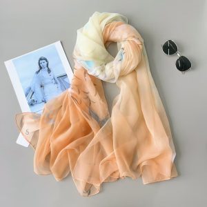 Organza Scarf - Drooping Willow