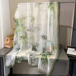Organza Scarf - Bamboo
