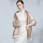 Satin Scarf – Pink Floral