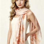 mulberry silk scarf 55x175cm