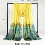 sheer organza scarf