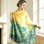 sheer organza scarf