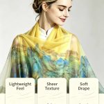 sheer organza scarf