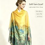 sheer organza scarf