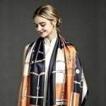 polyester satin scarf
