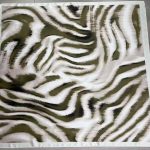 Wholesale Polyester Satin Gradient Water Ripple Square Scarf 110x110cm | Low MOQ 10 Pcs