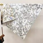 [ Chinoiserie Vine & Songbird ] 100% Real Silk Twill 90x90cm - 77g (with Pack) Square Scarf Wholesale