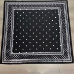 Wholesale Polka Dot 110cm Square Satin Scarves - Factory Direct Bulk Supplier
