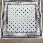 Wholesale Polka Dot 110cm Square Satin Scarves - Factory Direct Bulk Supplier