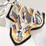 [ Modernist Abstract Geometric Sails ] 100% Real Silk Bandana 70x70cm – Premium 33g Mulberry Silk Square Scarf