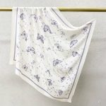 [ Whimsical Celestial Butterfly Constellation ] 100% Real Crepe de Chine Satin Silk Bandana 70x70cm – Heavyweight 35g Square Scarf with Neat Tailored Edges