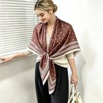 Wholesale Polka Dot 110cm Square Satin Scarves - Factory Direct Bulk Supplier