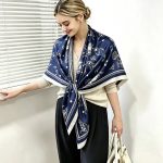 Wholesale Polka Dot 110cm Square Satin Scarves - Factory Direct Bulk Supplier