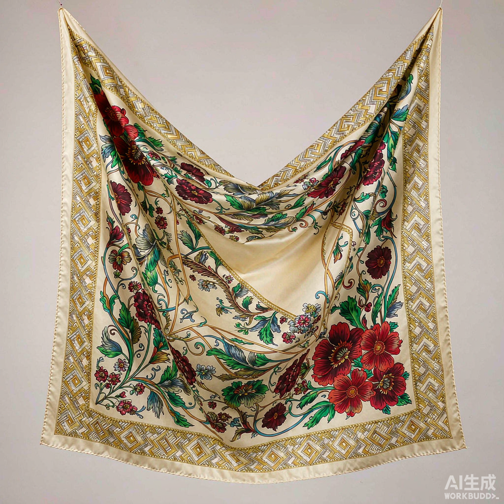 Wholesale Silk Twill Scarf 90cm – Printed